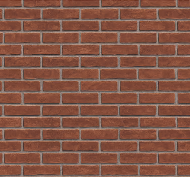 Tiiliseinäkuvio olohuone tapetti - Tenstickers