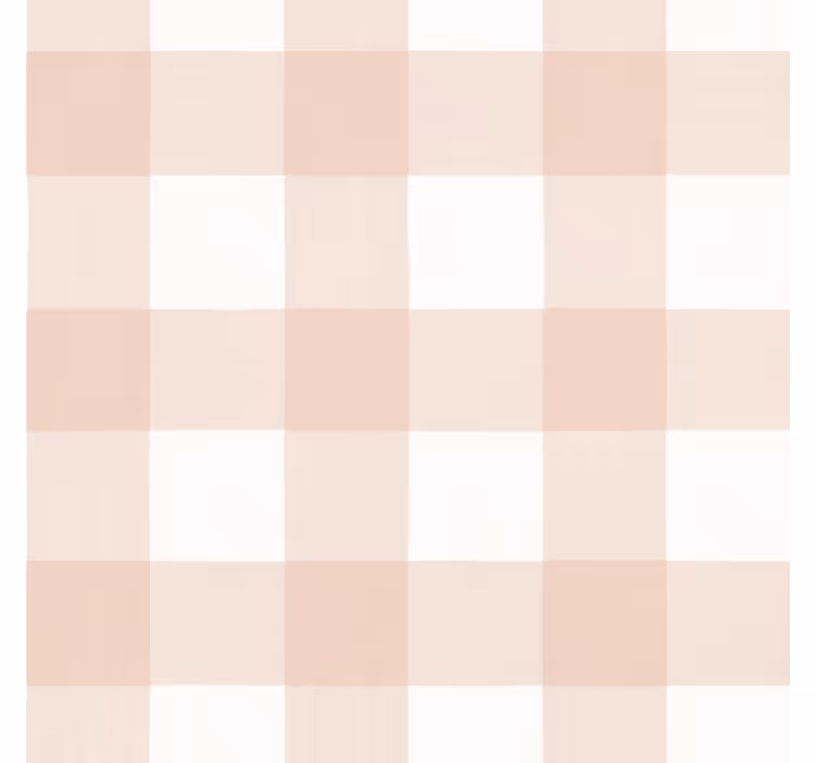 Vaaleanpunainen ruututapetti lastenhuoneeseen - Tenstickers