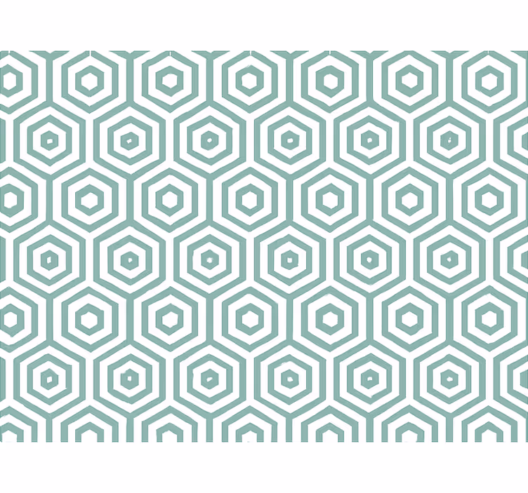 Abstrakti geometrinen olohuone tapetti - Tenstickers
