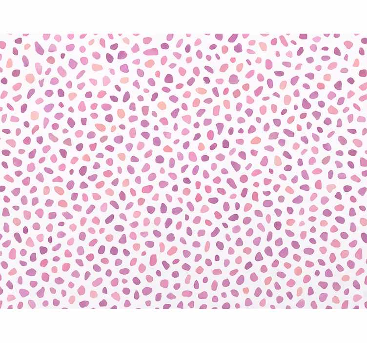 Vaaleanpunainen terrazzo täplä abstrakti tapetti - Tenstickers