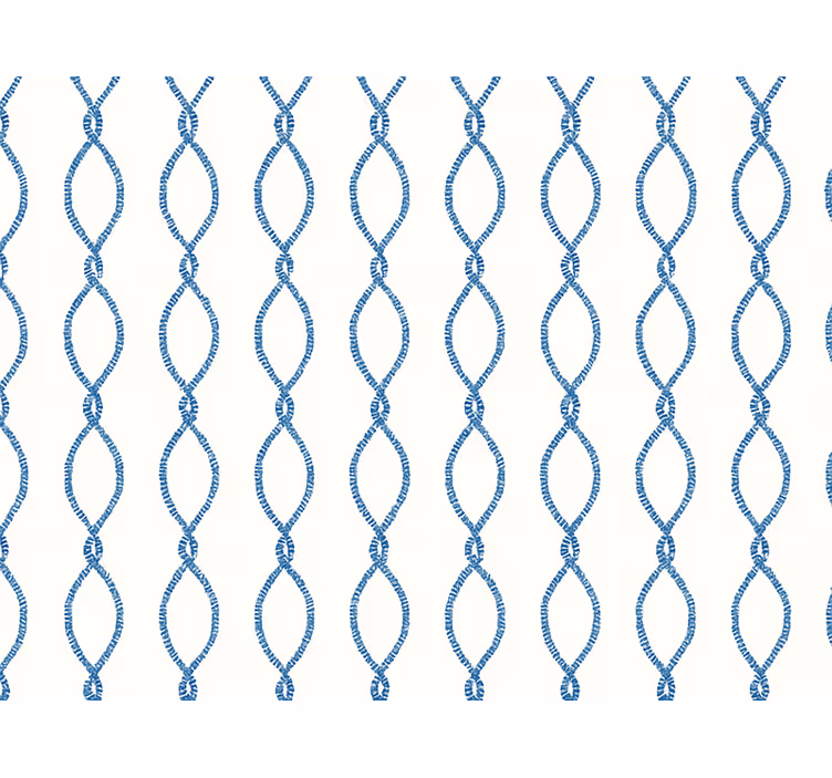 Elegant blue design olohuoneen tapetti - Tenstickers