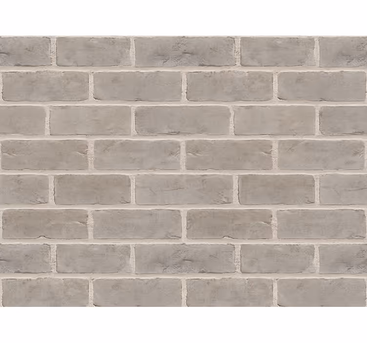 Teollinen tiilimuotoiluolohuonetapetti - Tenstickers