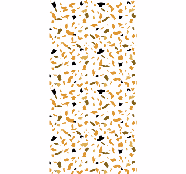 Makuhuoneen tapetti lämpimät värit terrazzo-tyyli - Tenstickers