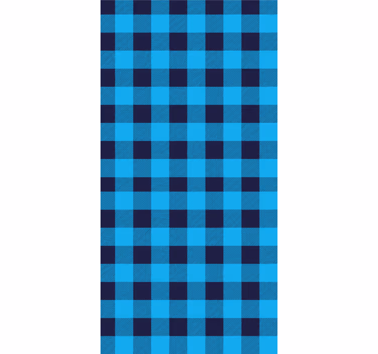 Makuhuoneen tapetti ruudullinen kuviointi - Tenstickers