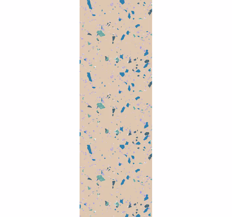 Värikäs terrazzo-kivimakuuhuoneen tapetti - Tenstickers