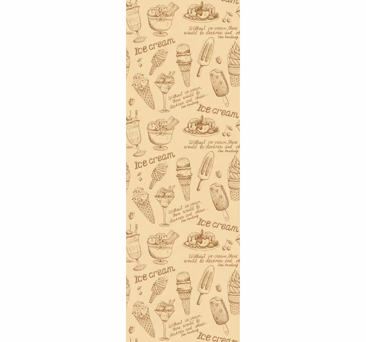 Vintagejääkaappitarrojen maalaismainen tapetti - Tenstickers