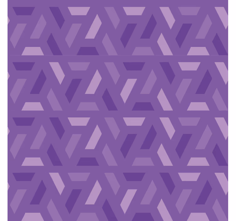 Liila tapetti geometriset lilat sävyt - Tenstickers