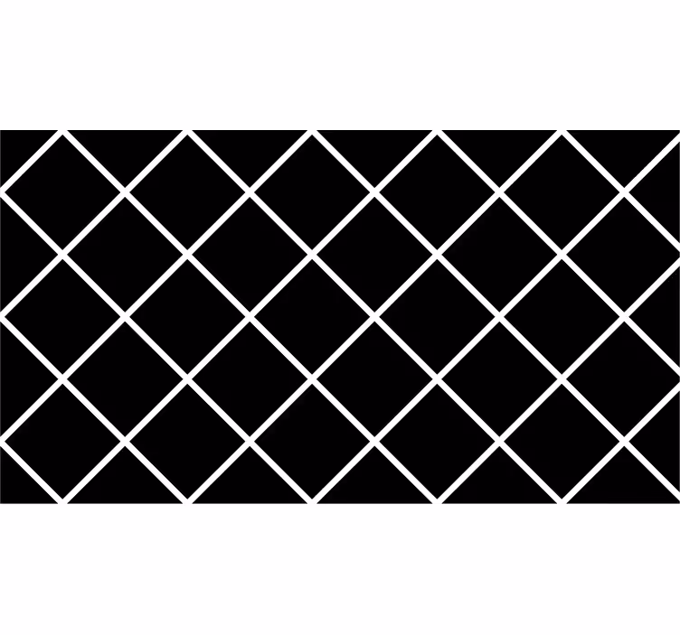 Musta tapetti modernit geometriset viivat - Tenstickers