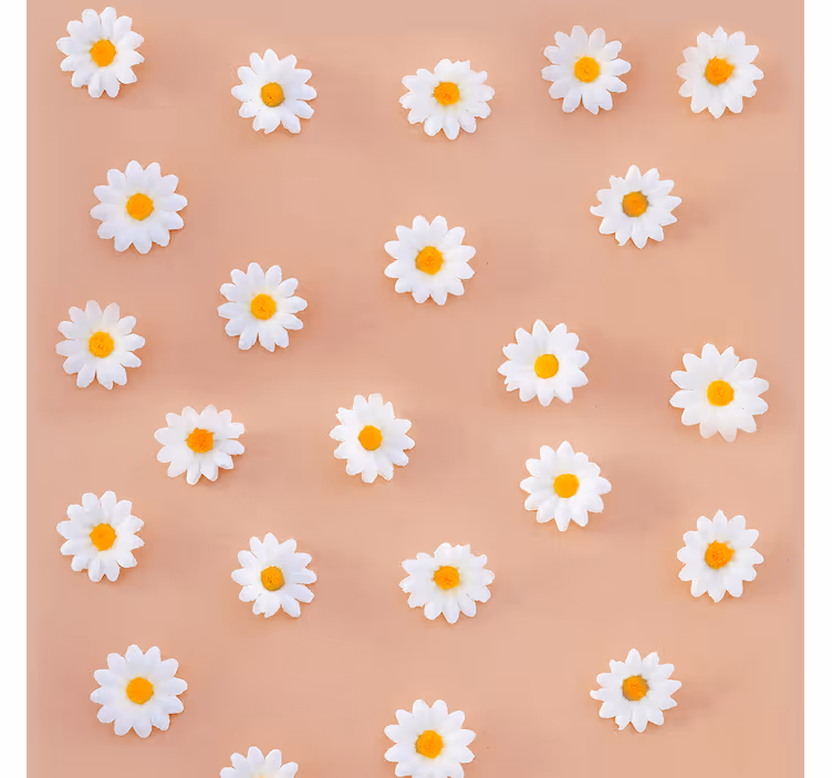 Moderni päivänkakkara kukka tapetti - Tenstickers