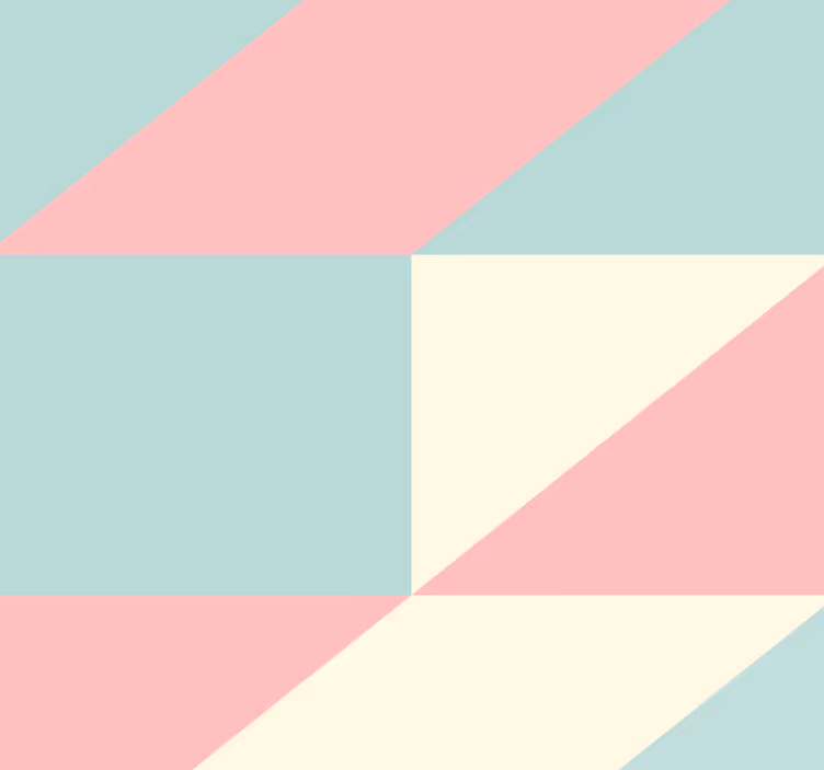 Geometrinen kolmio kolmiokuvioinen tapetti - Tenstickers