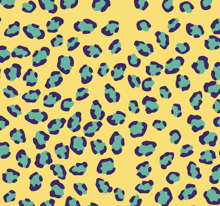 Leoparditäplä-aihe leopardi tapetti - Tenstickers