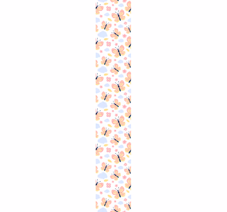 Perhospilvikuvioita perhostapetti - Tenstickers