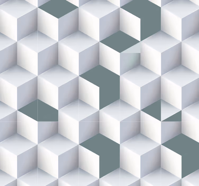 Labyrintti kuutio 3D tapetti - Tenstickers