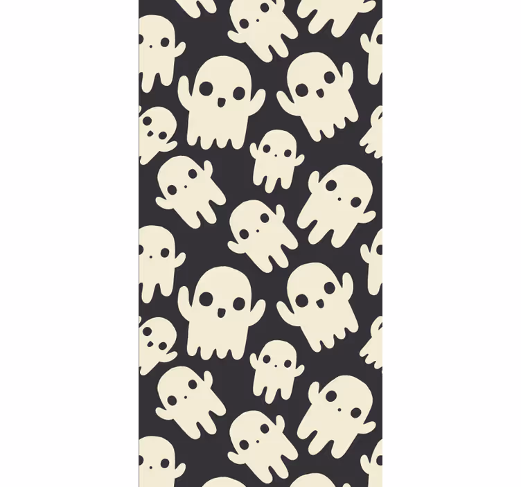 Kallo kuvio halloween tapetti - Tenstickers