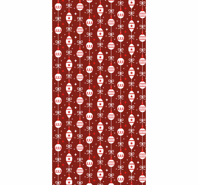 Juhlallinen kallo-aihe joulutapetti - Tenstickers