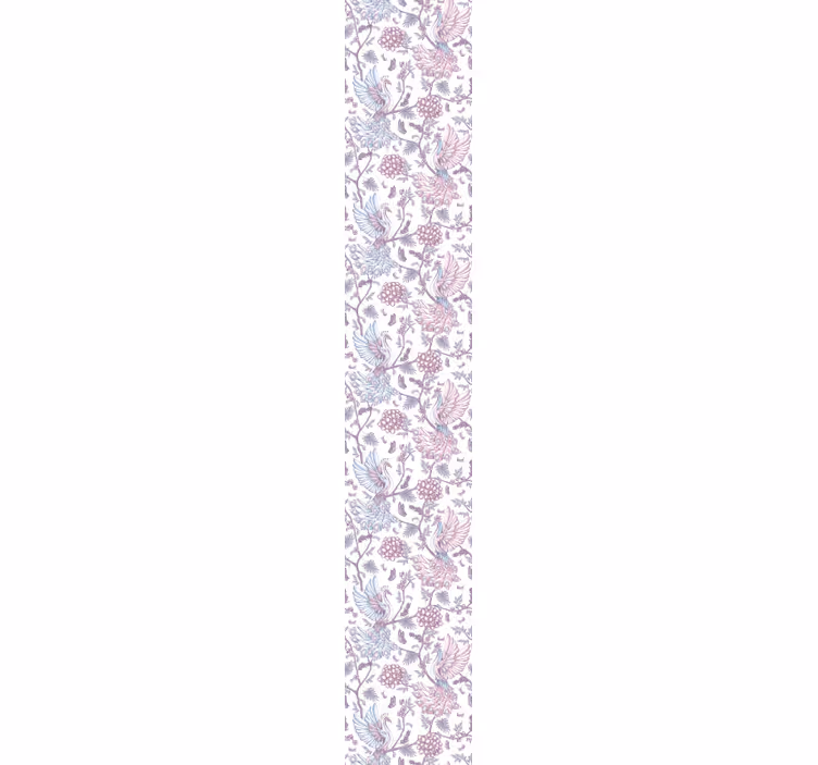 Koristeellinen lintujen eleganssi ornamentti tapetti - Tenstickers