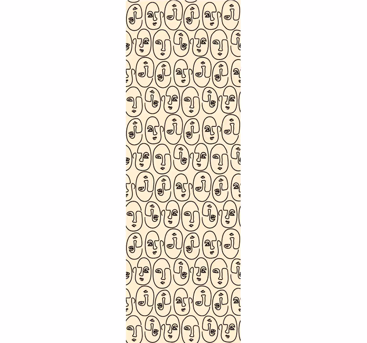 Picasso abstraktit kasvot abstrakti tapetti - Tenstickers