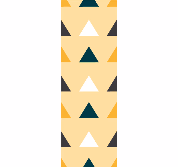 Geometrinen kolmikko geometrinen tapetti - Tenstickers