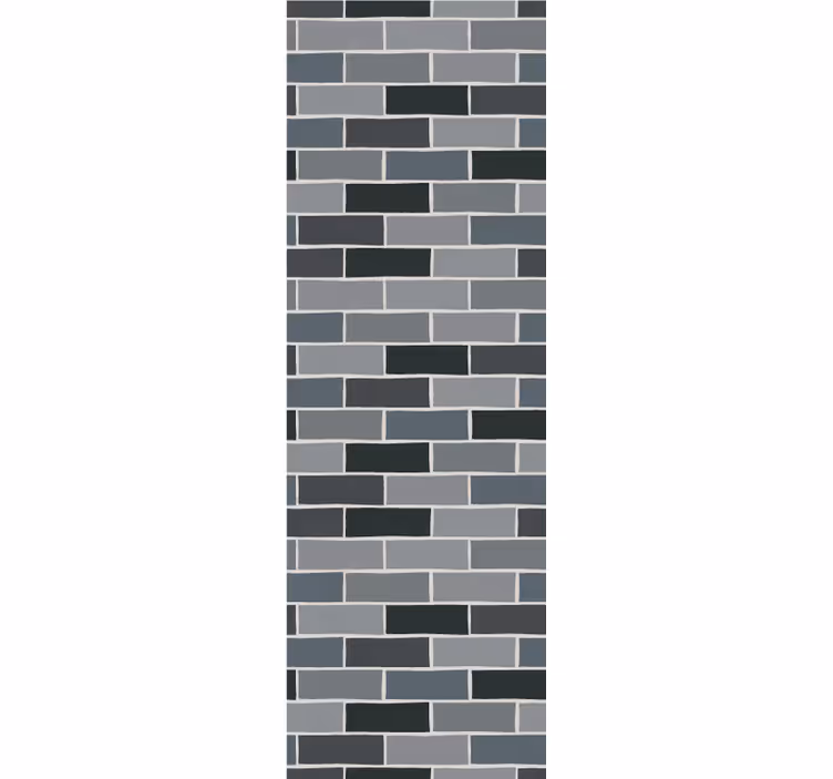 Tiilimallin eleganssia tiilitapetti - Tenstickers