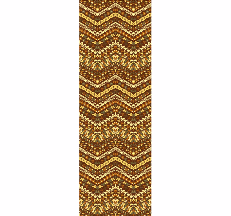 Monimutkainen heimokuvio ornamentti tapetti - Tenstickers