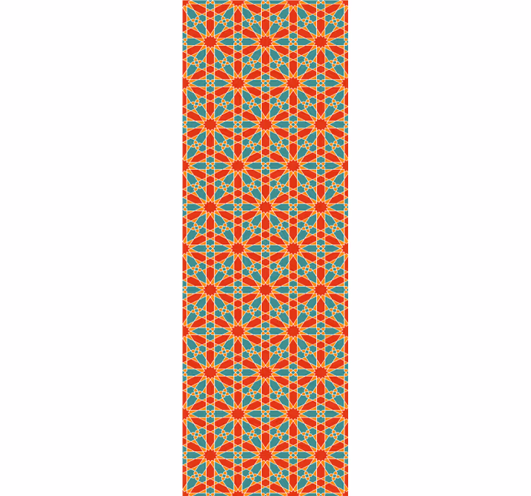 Kaleidoskoopin symmetria geometrinen tapetti - Tenstickers