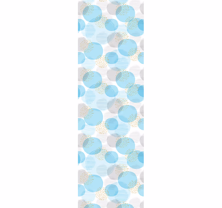 Geometrinen pistetaulukko geometrinen tapetti - Tenstickers