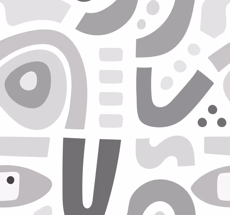Abstrakteja geometrisia muotoja geometrinen tapetti - Tenstickers
