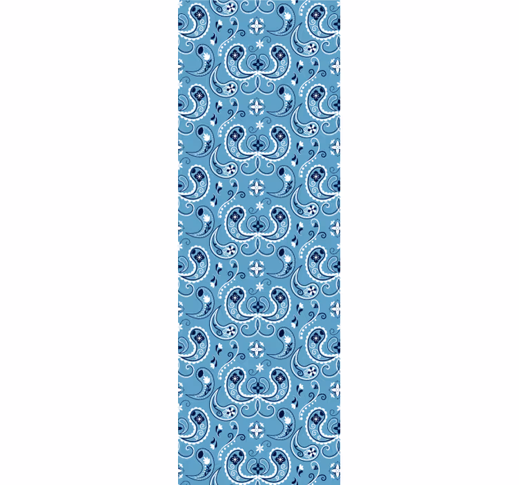 Paisley bandana painatus laatta tapetti - Tenstickers