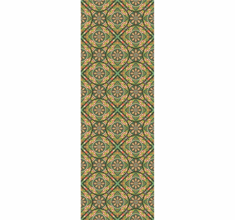 Koristeellinen geometrinen ornamentti tapetti - Tenstickers