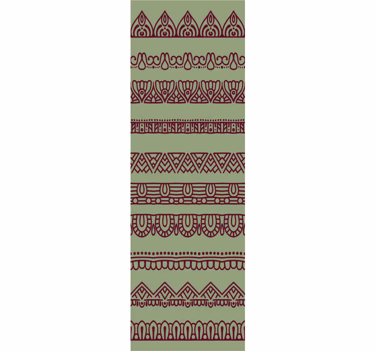 Koristeellisia reunakuvioita ornamentti tapetti - Tenstickers