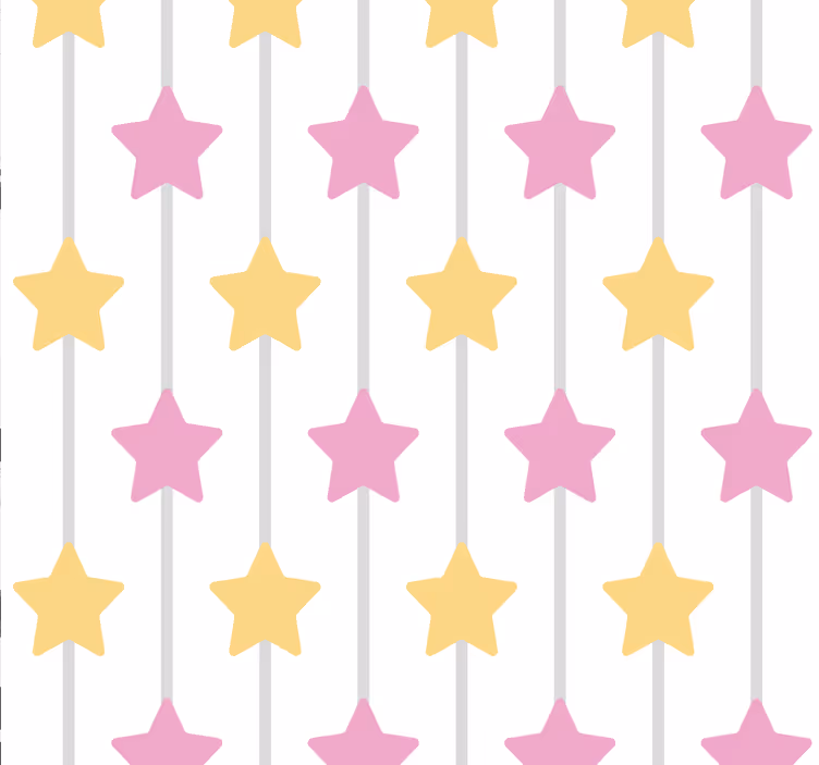 Lapsen tähtitaivas uni vauvanhuoneen tapetti - Tenstickers
