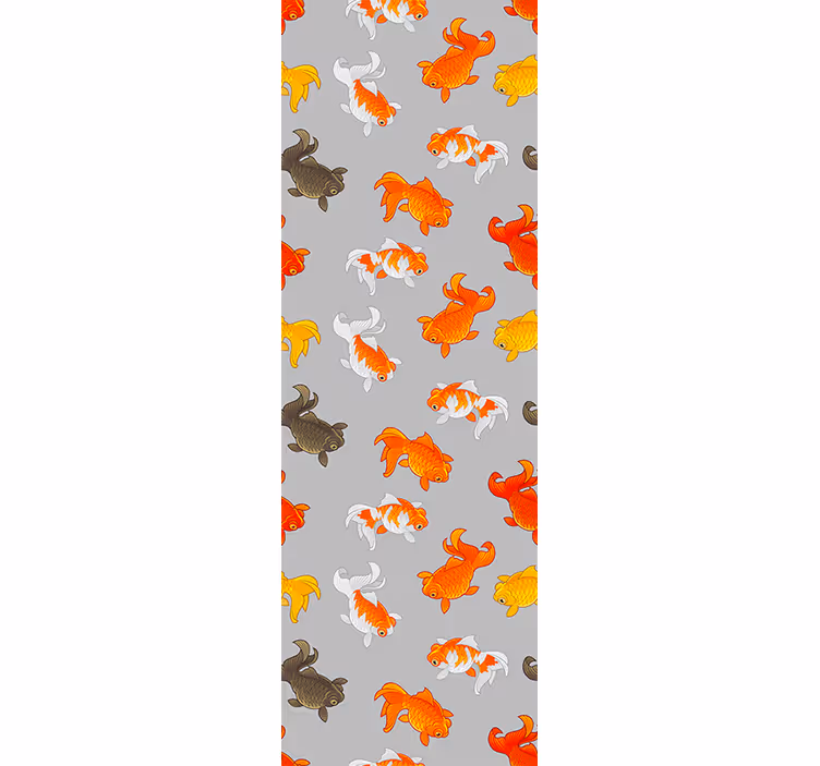 Japanilainen kultakala kuvio eläintapetti - Tenstickers