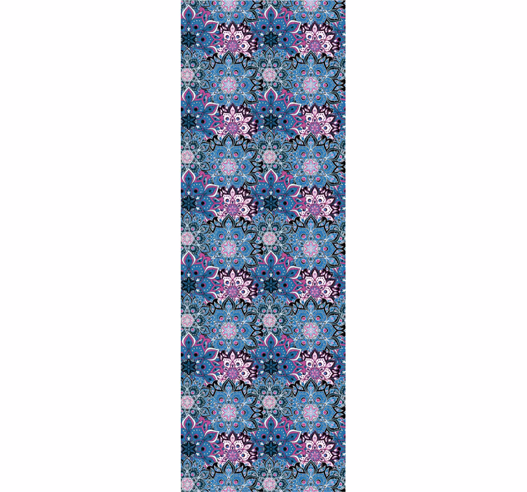 Mandala kuvion yksityiskohta ornamentti tapetti - Tenstickers