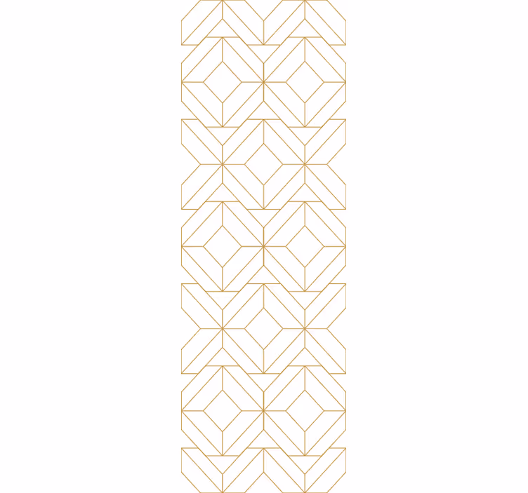 Moderni geometrinen kuvio modernit tapetit - Tenstickers