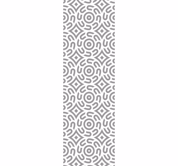 Geometriset spiraalit ruokasalitapetti - Tenstickers