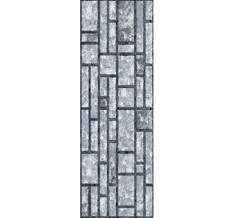 Kaupunkien tiilimuuraus teollinen tapetti - Tenstickers