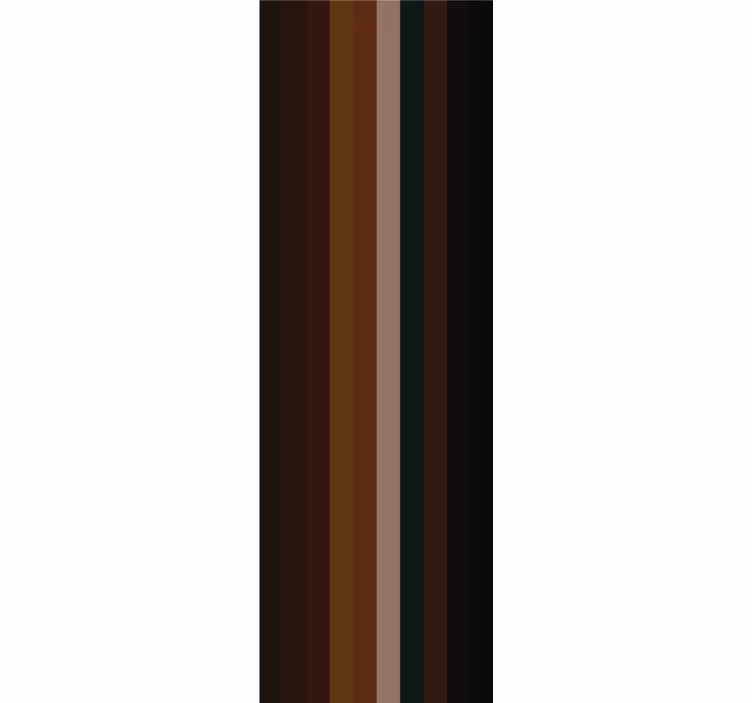 Pystyraidan eleganssia raitatapetti - Tenstickers