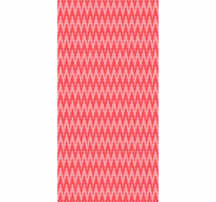 Koiranhammas-aihe geometrinen tapetti - Tenstickers