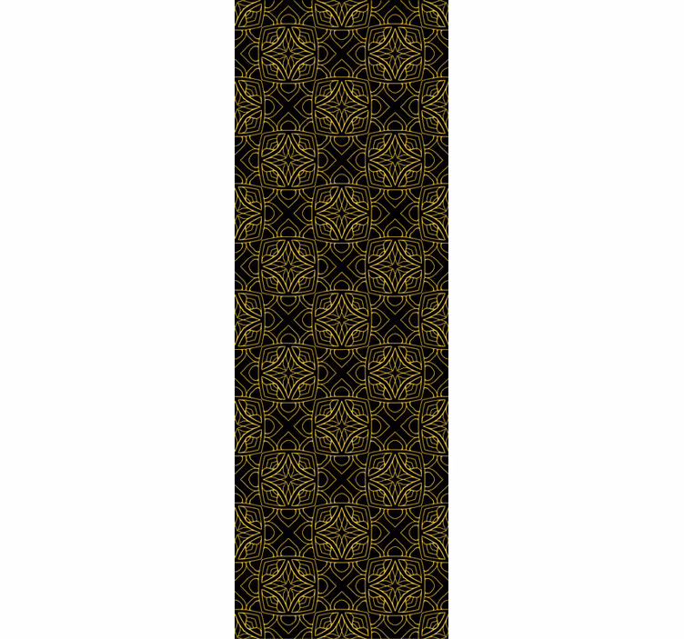 Monimutkaiset geometriset kuviot koristeellinen tapetti - Tenstickers