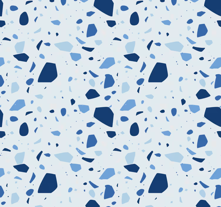 Geometrisesti pilkullinen geometrinen tapetti - Tenstickers
