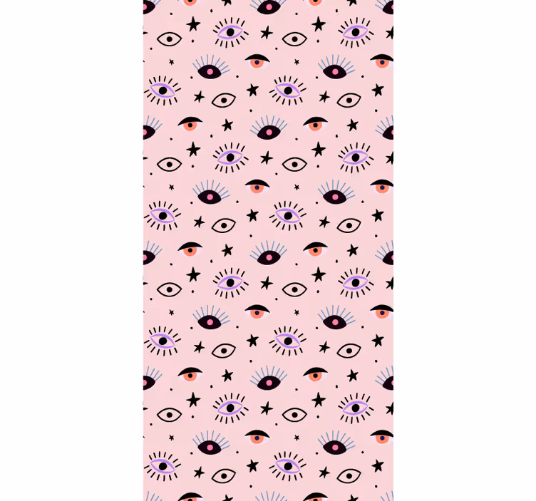 Eklektiset silmämotiivit taide tapetti - Tenstickers