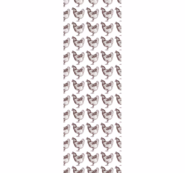 Kanakuviosuunnittelu eläintapetti - Tenstickers