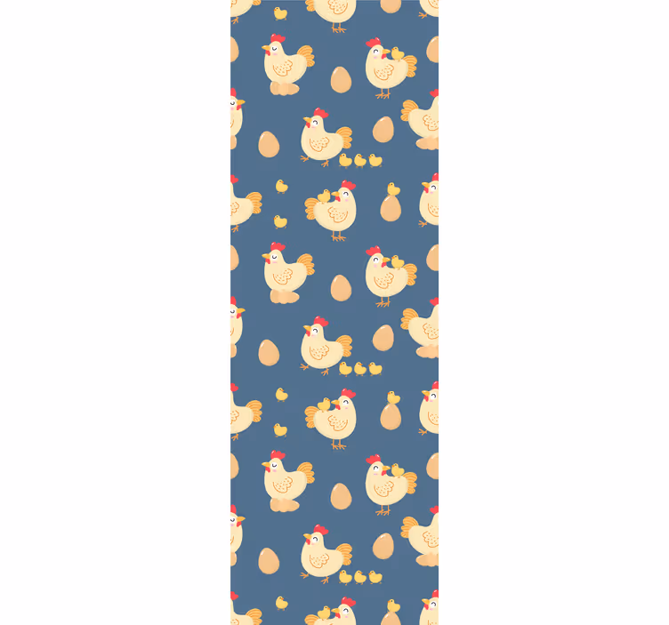 Kanojen kuvio eläintapetti - Tenstickers