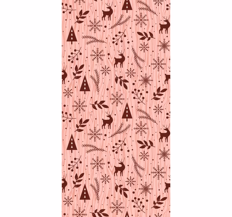Metsä polttareineen eläintapetti - Tenstickers