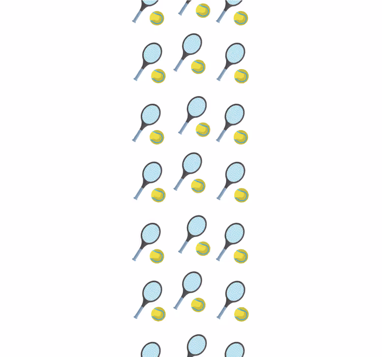 Tennismailat ja pallot teinin huoneeseen - Tenstickers