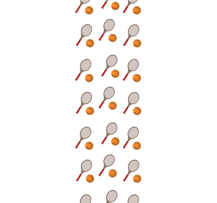 Tennisaiheinen tapetti teinin huoneeseen - Tenstickers