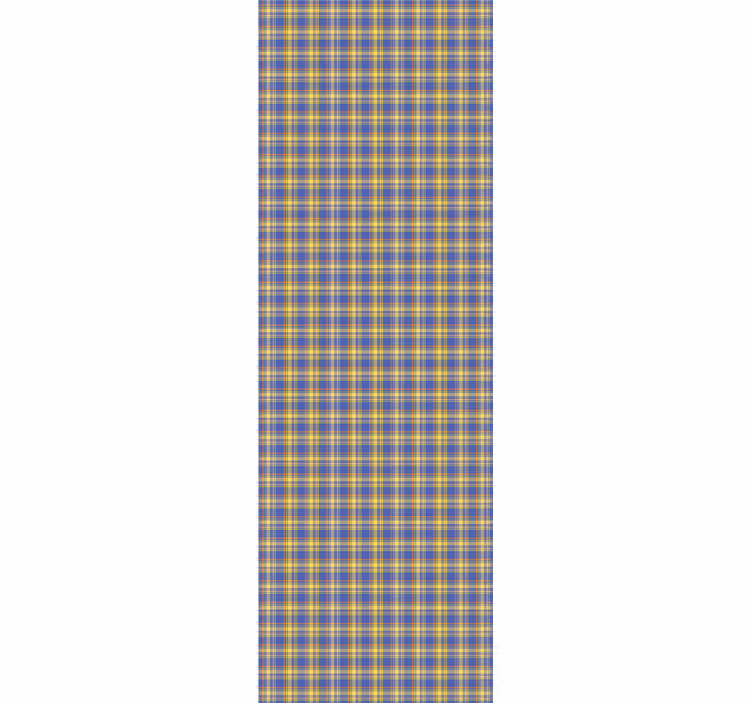 Geometrinen ruudullinen kuvio neliökuvioinen tapetti - Tenstickers