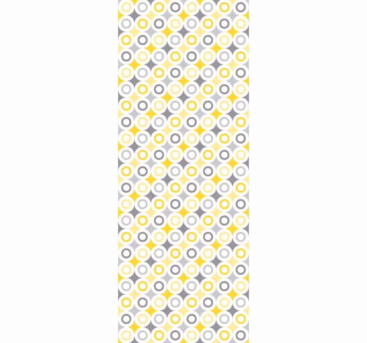 Pyöreä kuvio ympyrät tapetti - Tenstickers