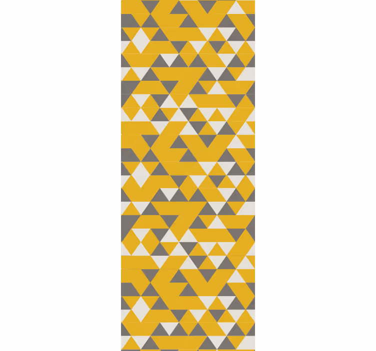 Geometrinen kolmio pantone kolmiokuvioinen tapetti - Tenstickers