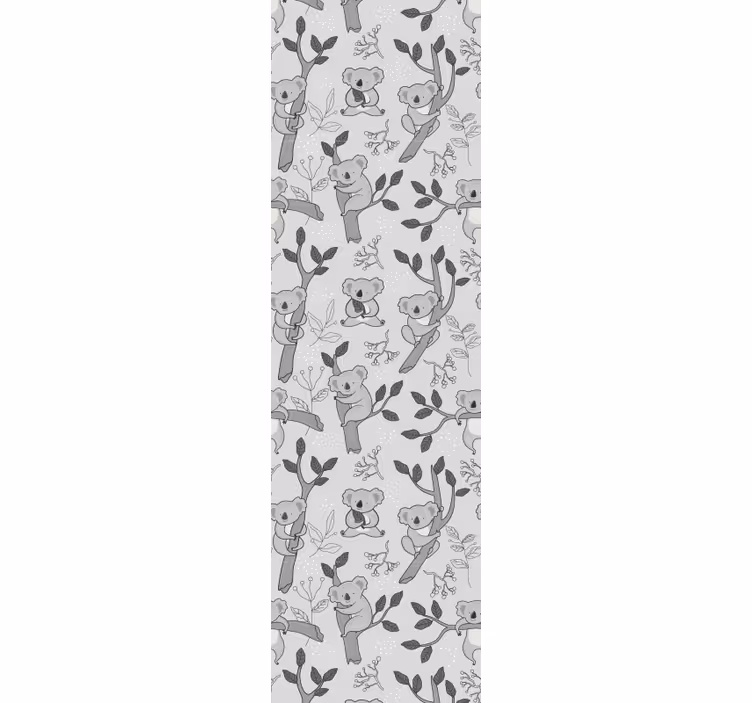 Koala kuvioita eläintapetti - Tenstickers